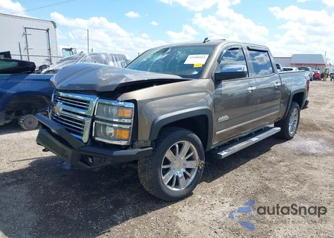 2014 Chevrolet Silverado 1500 High Country from USA, damaged, VIN 3GCUKTEC6EG428917